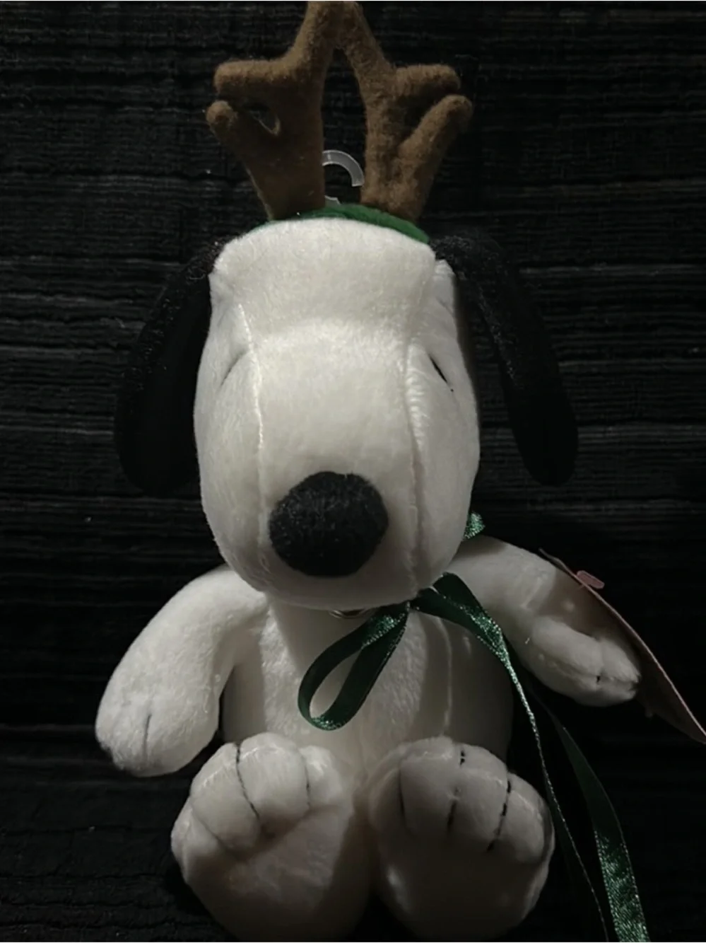 Hallmark~Peanuts 10” Snoopy Reindeer Plushie